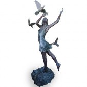 DECORATIVE MONUMENTAL BRONZE S