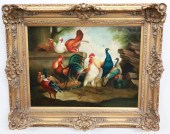 DECORATIVE O/C PAINTING OF BIR