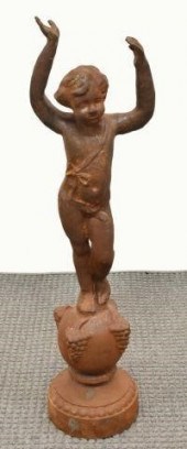 DECORATIVE OXIDIZED CAST IRON