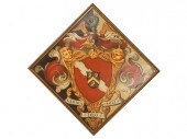 DECORATIVE PAINTED CANVAS "GLO