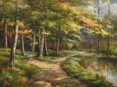 DECORATIVE PAINTING FOREST PAT
