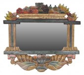 DECORATIVE PARCEL GILT WALL MI