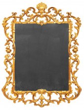 DECORATIVE ROCOCO-STYLE GILT M