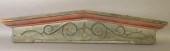 DECORATIVE SCROLL CUT PEDIMENT