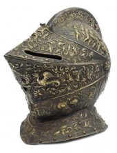 DECORATIVE SILVER-TONE METAL K