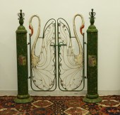 DECORATIVE TOLE STYLE PAINTED