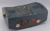 DECORATIVELY PAINTED CRAB TRAP