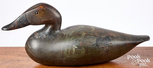 DECOY FACTORY, CARVED AND PAINTED
