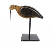 DECOY OF A SHOREBIRD, YELLOW L