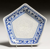 DEDHAM POTTERY FIVE-SIDED RABB