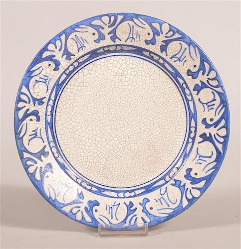 DEDHAM POTTERY RABBIT BORDER