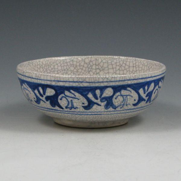 Dedham Pottery rabbit bowl made