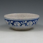 Dedham Pottery rabbit bowl mad