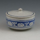 Dedham Pottery rabbit powder j