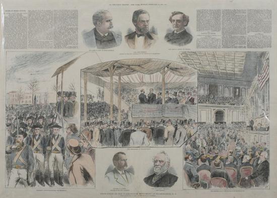 DEDICATION OF THE WASHINGTON