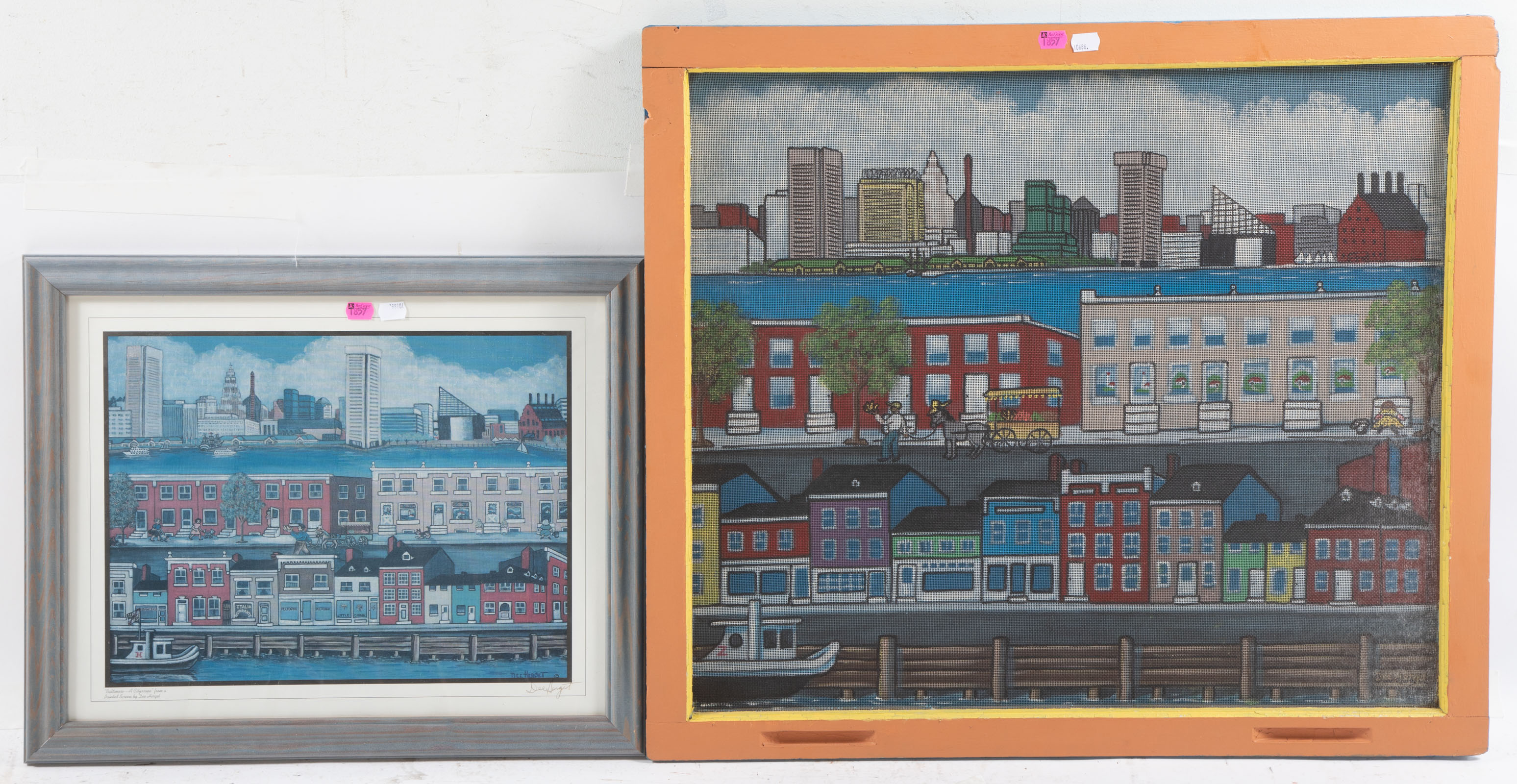 DEE HERGET. BALTIMORE, PAINTED