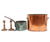 Deep copper broiler wash tub,