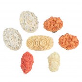 DEEPLY CARVED 5PC CELLULOSE AN