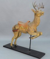 DEER CAROUSEL FIGURE HAVING OR
