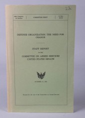 DEFENSE ORGANIZATION: THE NEED