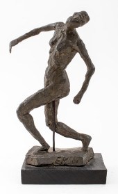 DEGAS MANNER BRONZE SCULPTURE