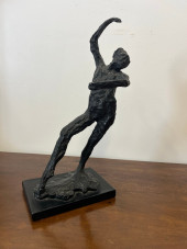 DEGAS SCULPTURE OF DANCER<br>A