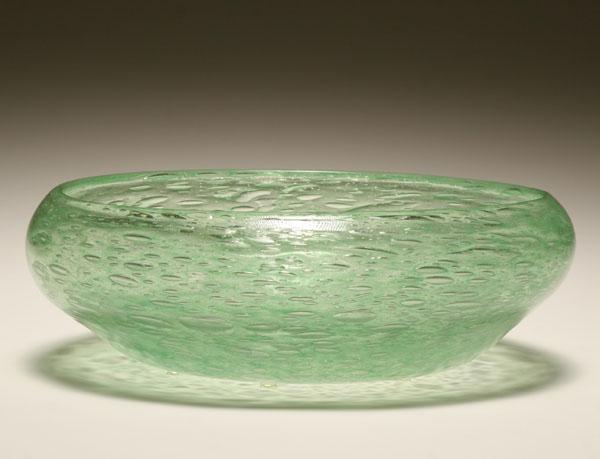 Degue French art glass bowl.