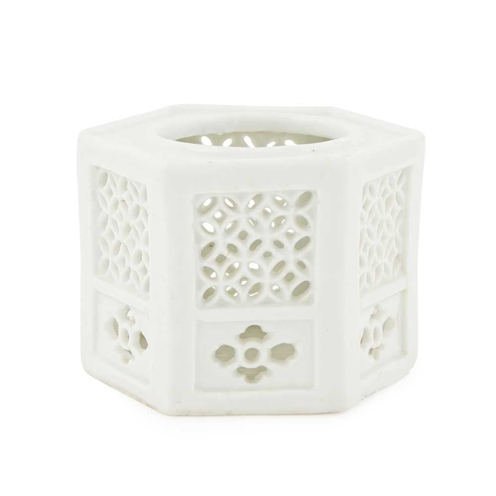 DEHUA OCTAGONAL BRUSH POT