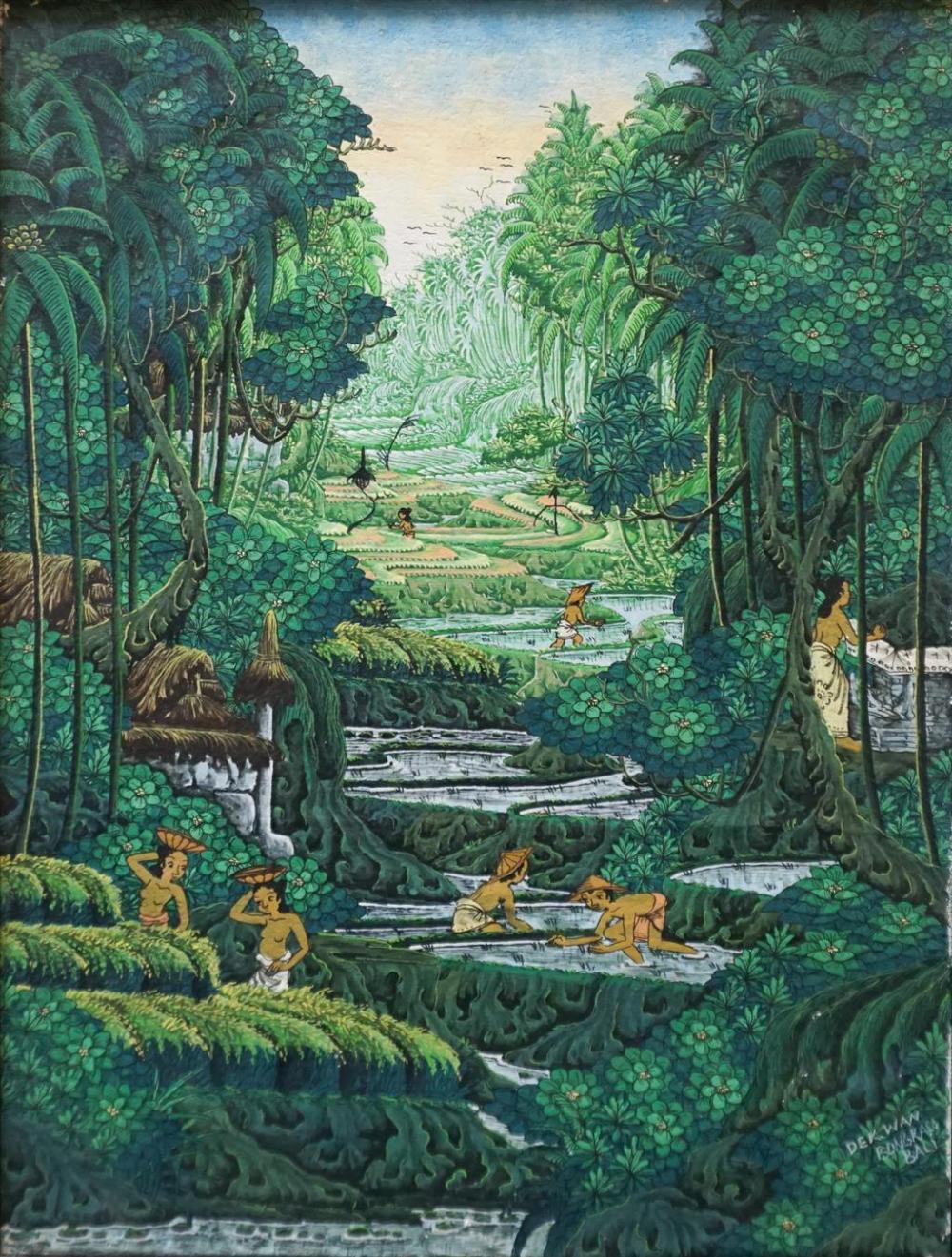DEK WAN (BALINESE 20TH/21ST