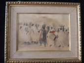DELACROIX (1798-1963) PRINT, M