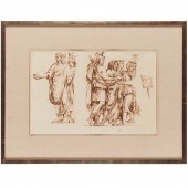 DELACROIX (OR STUDIO), DRAWING