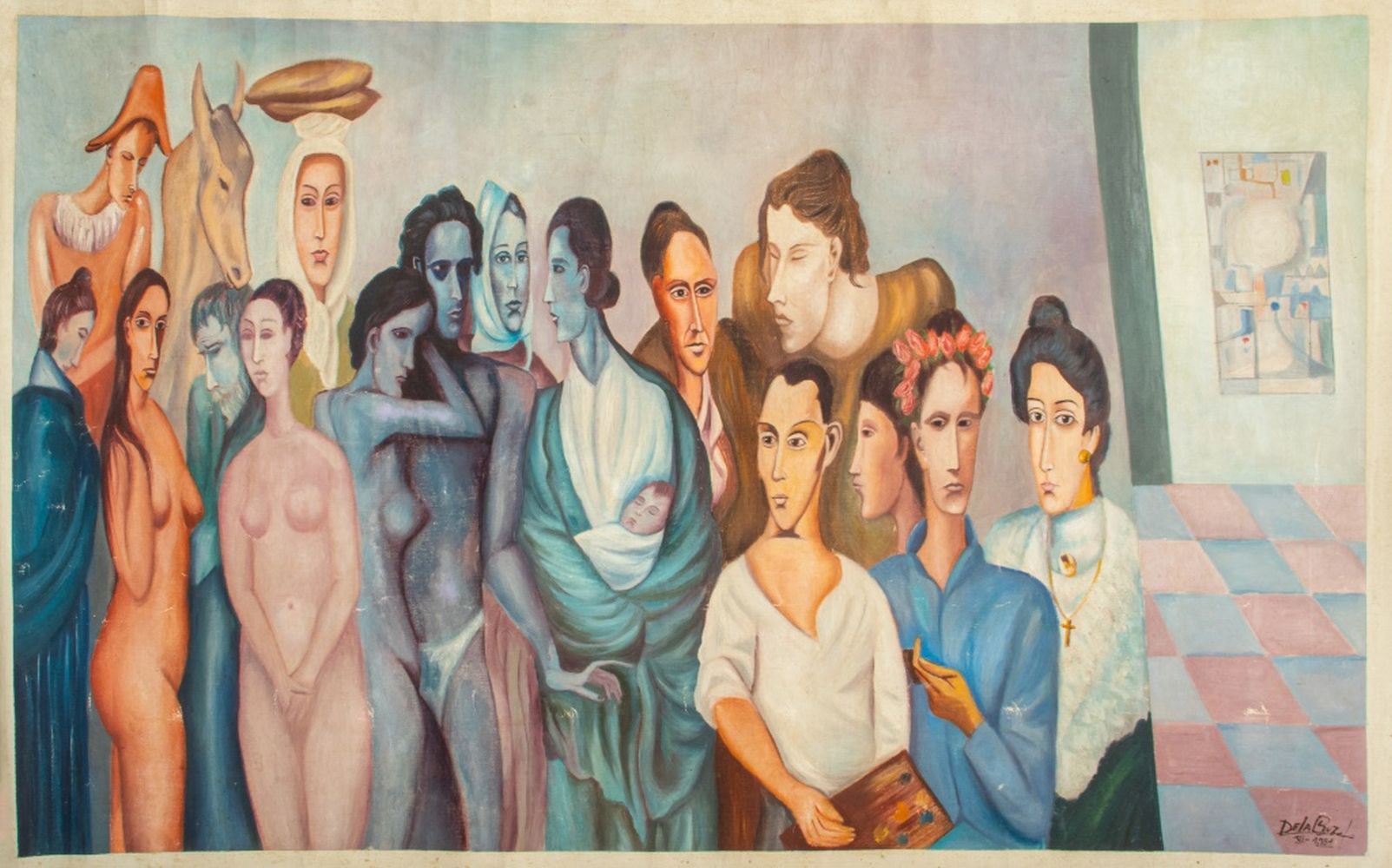 DELACRUZ "SURREALIST HOMAGE TO