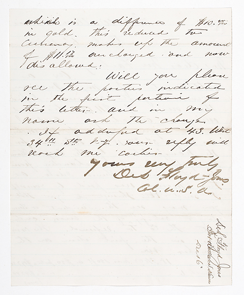 DeLancey Floyd-Jones U.S. Army