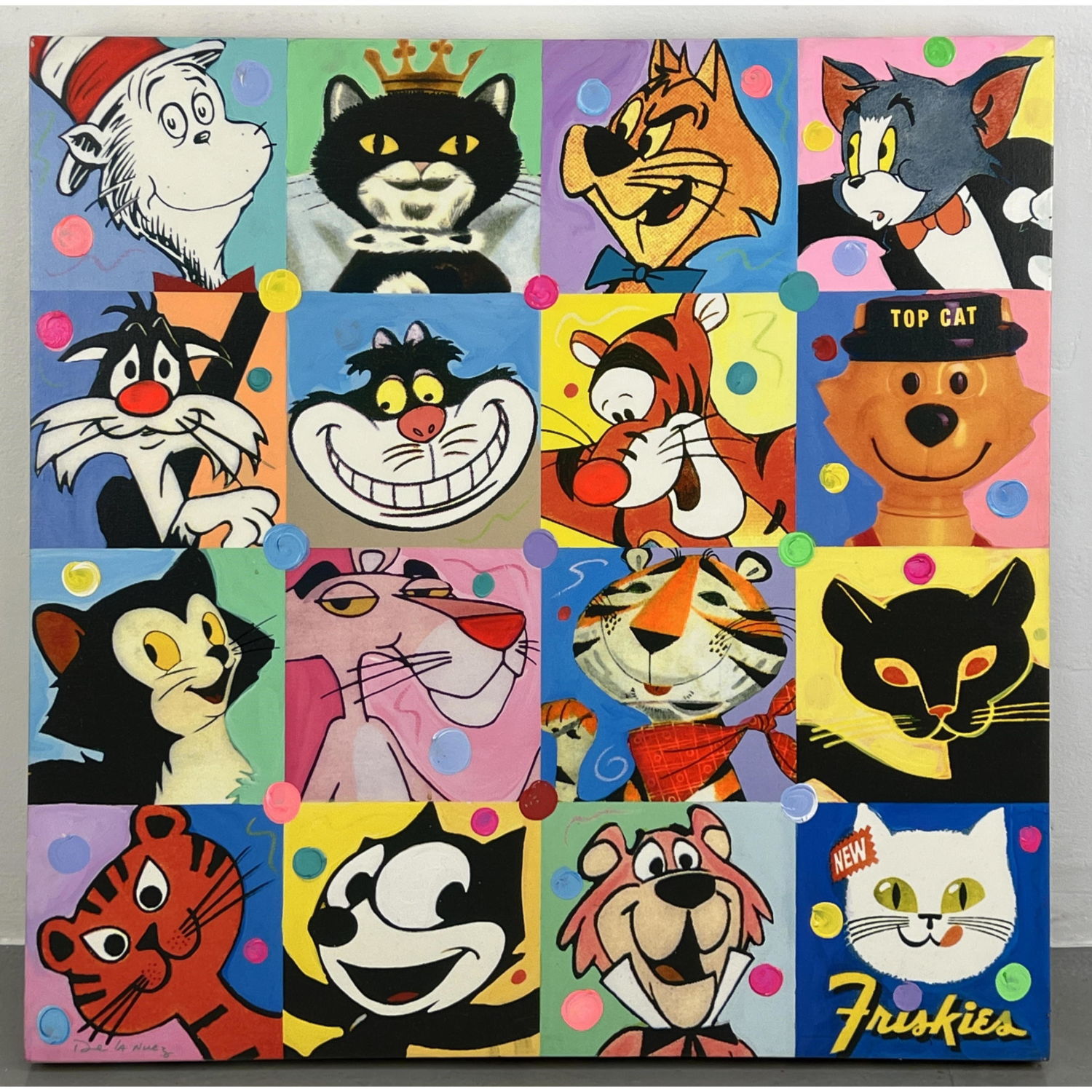 DeLaNUEZ "The Cat's Meow" Cartoon