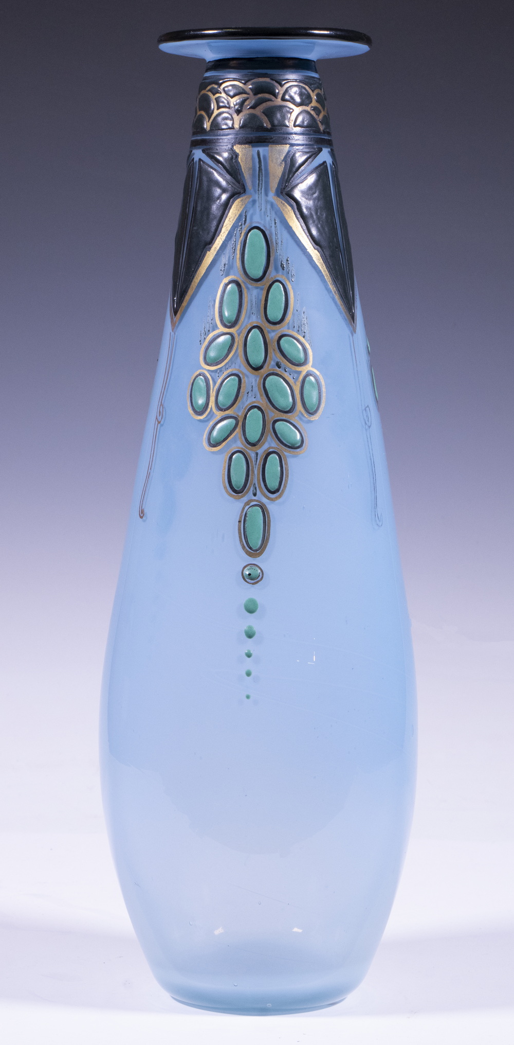 DELATTE NANCY ART GLASS VASE