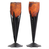 DELATTE NANCY PAIR FRENCH DECO