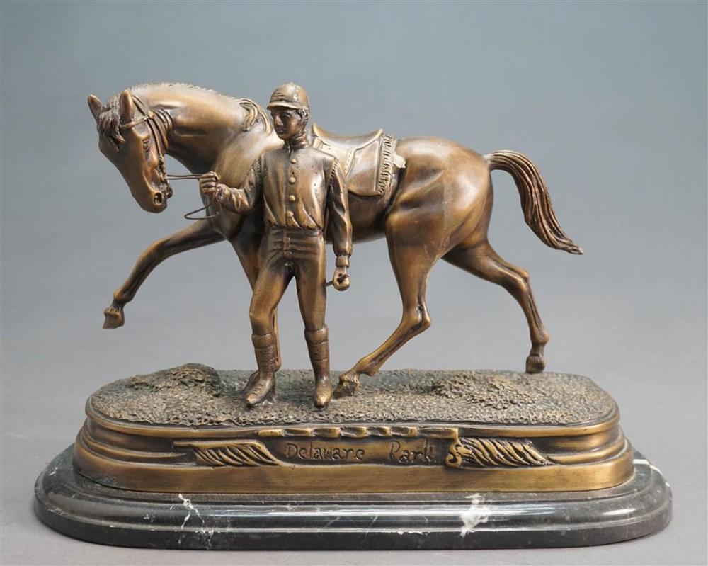 DELAWARE PARK, BRONZE SCULPTURE
