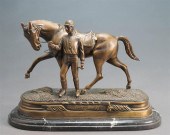 DELAWARE PARK, BRONZE SCULPTUR