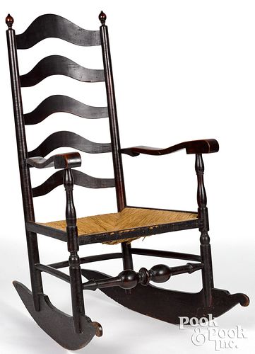 DELAWARE VALLEY LADDERBACK ARMCHAIR