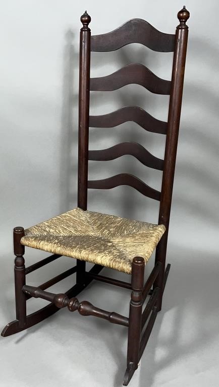 DELAWARE VALLEY LADDERBACK ROCKER