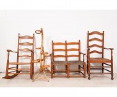 Delaware Valley maple, 4-slat,