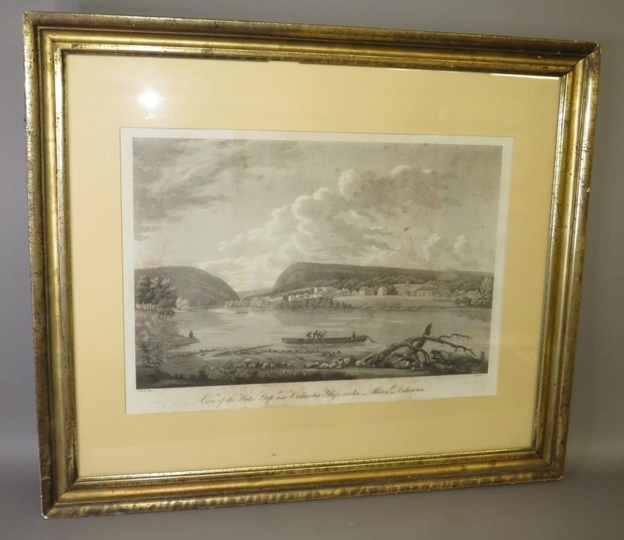 DELAWARE WATER GAP PRINTca. 1860;