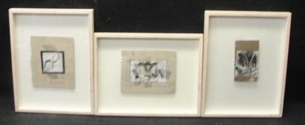 DELAY, A. 3 Small Framed Erotic