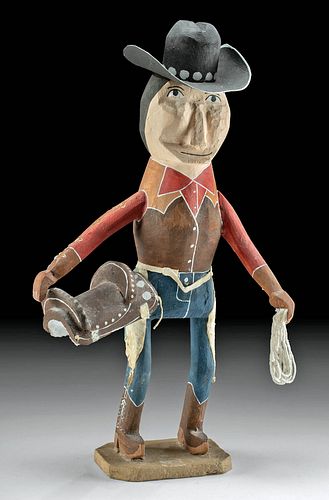 DELBERT BUCK FOLK ART SCULPTURE -