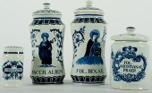 Delft Apothecary Jars Dutch an