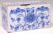 DELFT BLUE &AMP; WHITE TIN-GLA