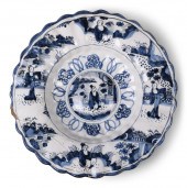 DELFT BLUE AND WHITE FLUTED EA