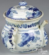 DELFT BLUE AND WHITE POSSET PO