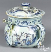 DELFT BLUE AND WHITE POSSET PO