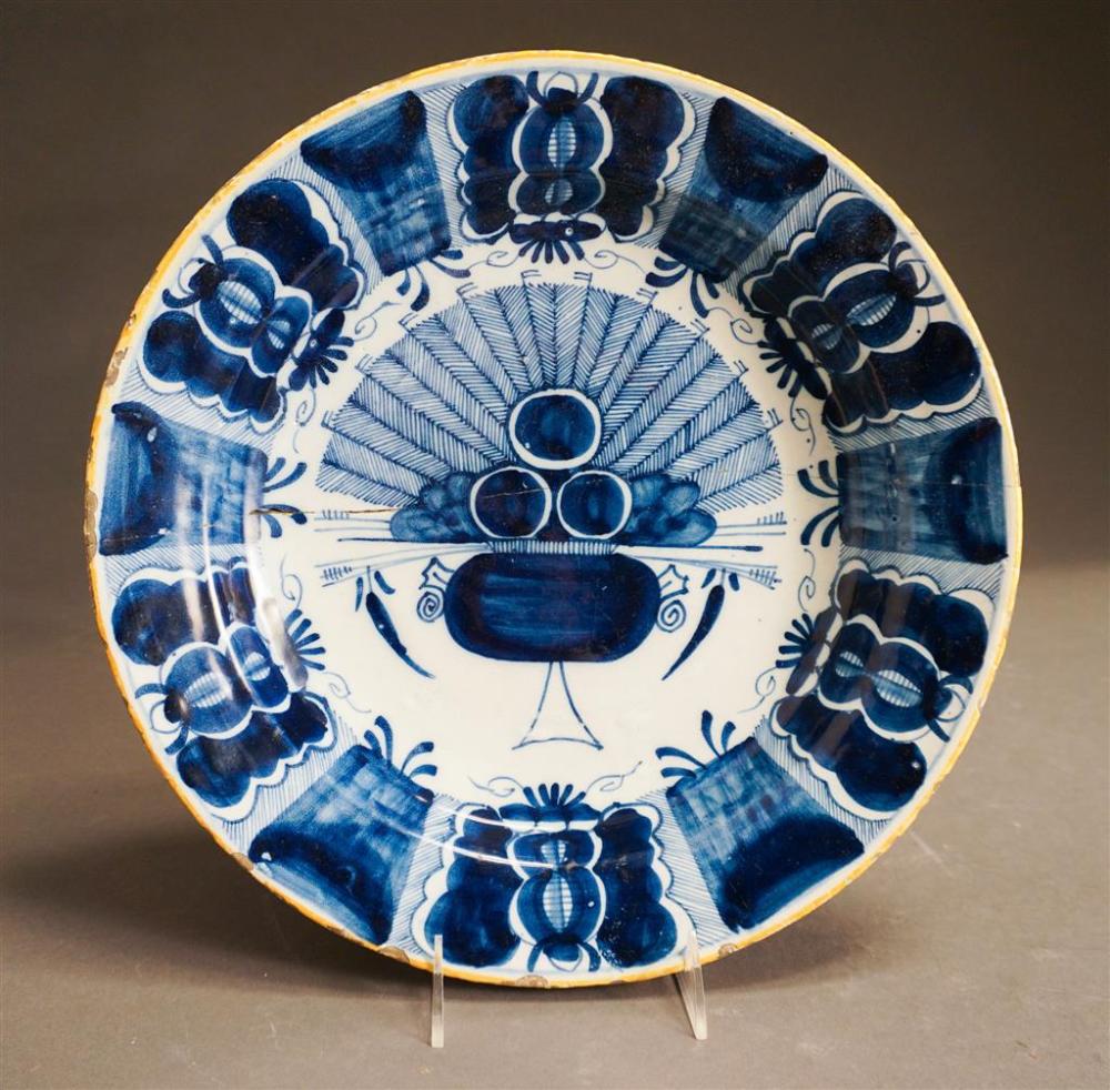 DELFT BLUE DECORATED BOWL, 'THE